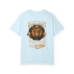Lion 'Built Right, Walking the King' Graphic T‑Shirt
