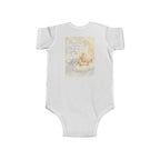 Baby Bodysuit — "God's Little Angel" Sleeping Moon Design