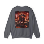 Crewneck Sweatshirt — "The Great Harlot: The Judgment Begins" Religious Graphic Pullover (Revelation 17:3)