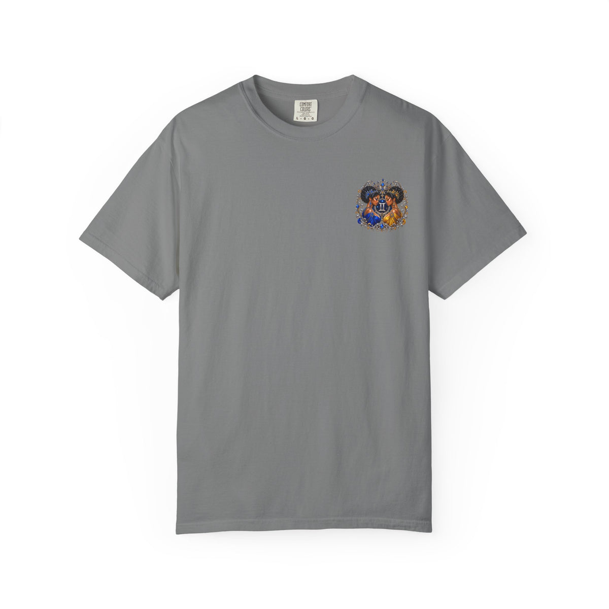 Gemini Zodiac T-Shirt — Twin Goddesses Astrology Graphic Tee