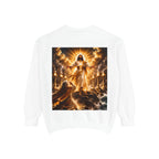 Revelation Chapter 1 Sweatshirt — Golden Christ Return Religious Crewneck