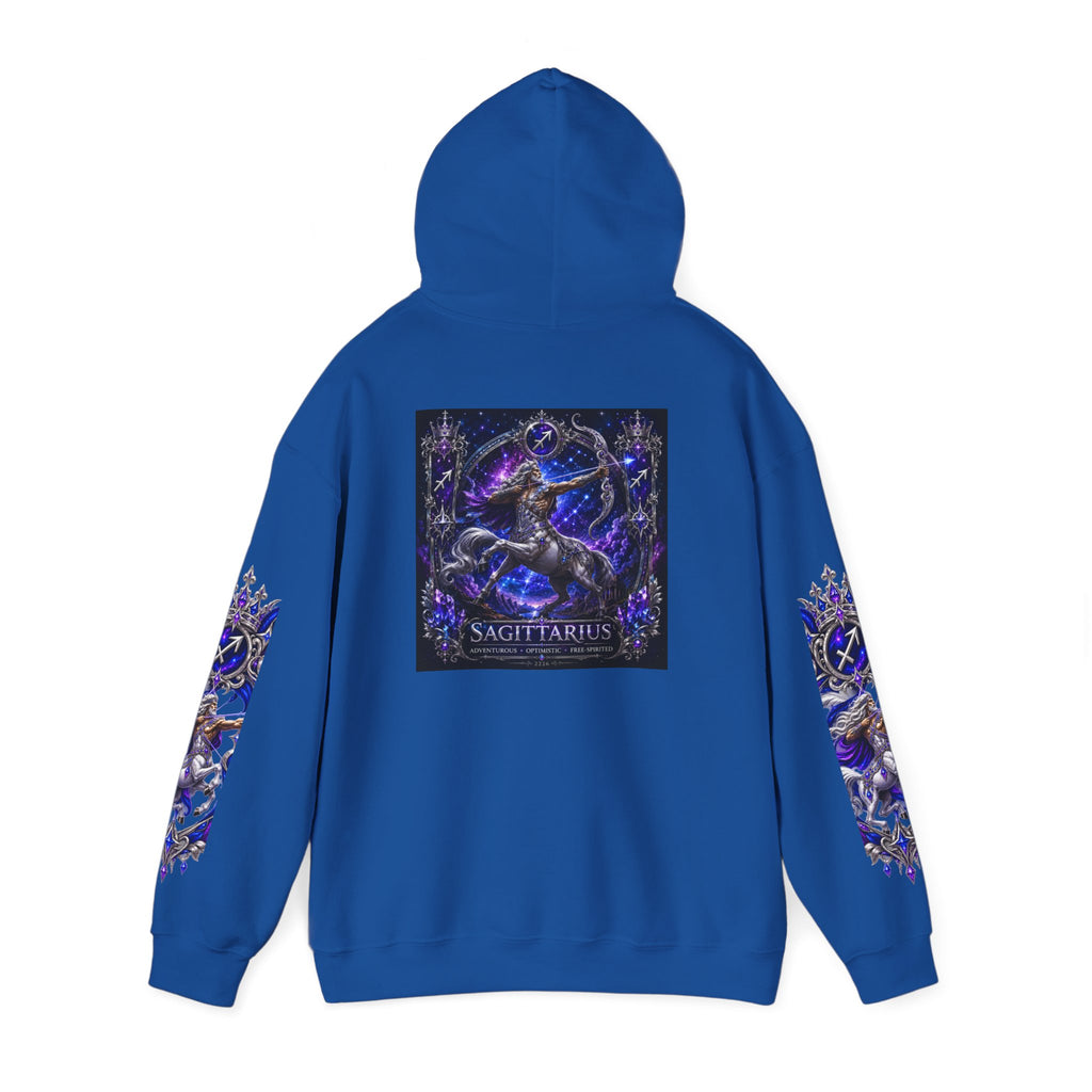 Sagittarius Constellation Hoodie — Zodiac Archer Graphic Hoodie
