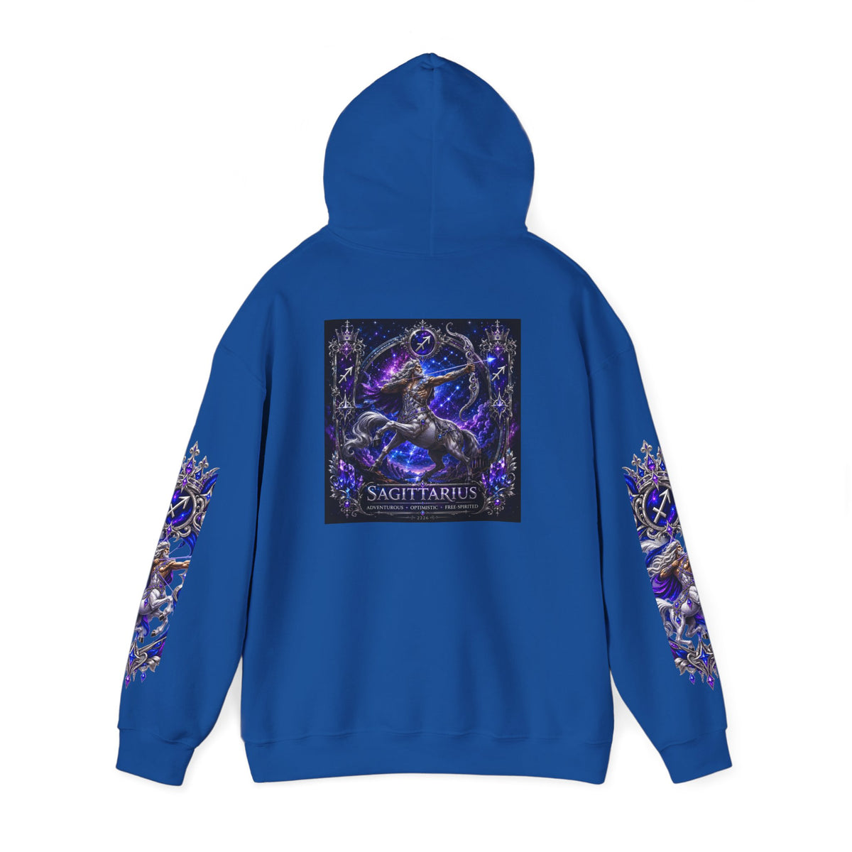 Sagittarius Constellation Hoodie — Zodiac Archer Graphic Hoodie