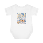 Baby Bodysuit – "Welcome Home Baby" Angel Twins Nursery Bodysuit (Heaven Quote)