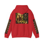 Taurus Zodiac Hoodie — Bull Constellation Graphic Hooded Sweatshirt