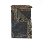 Woven Blanket — Custom Royal Crest 2226 Moon & Globe Throw