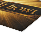 The Seventh Bowl Glass Cutting Board – Decorative Tempered Glass Chopping Board