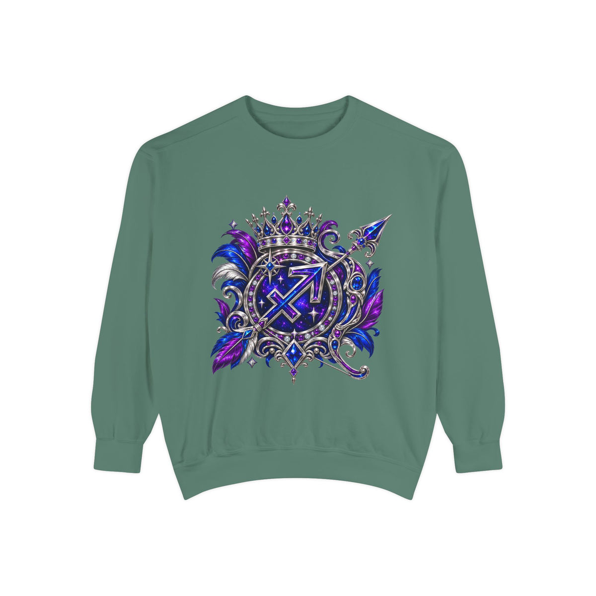 Sagittarius Zodiac Sweatshirt — Celestial Archer Graphic Pullover