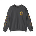 Built Right Crewneck Sweatshirt — "Built Right: Beautiful, Brave, Brilliant" Gold Graphic