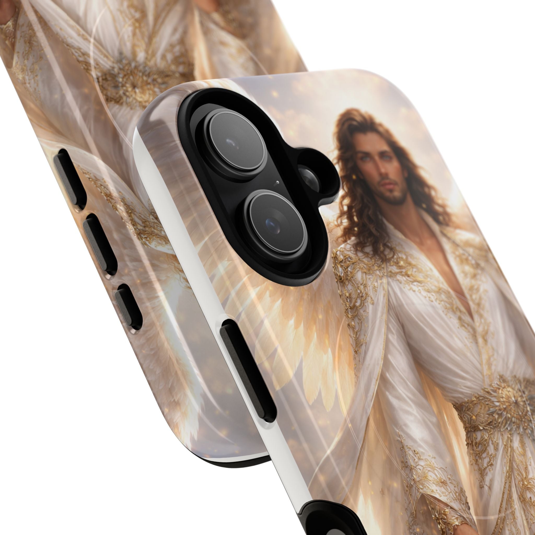 Angel Guardian Phone Case — Magnetic Tough Protective iPhone Cover