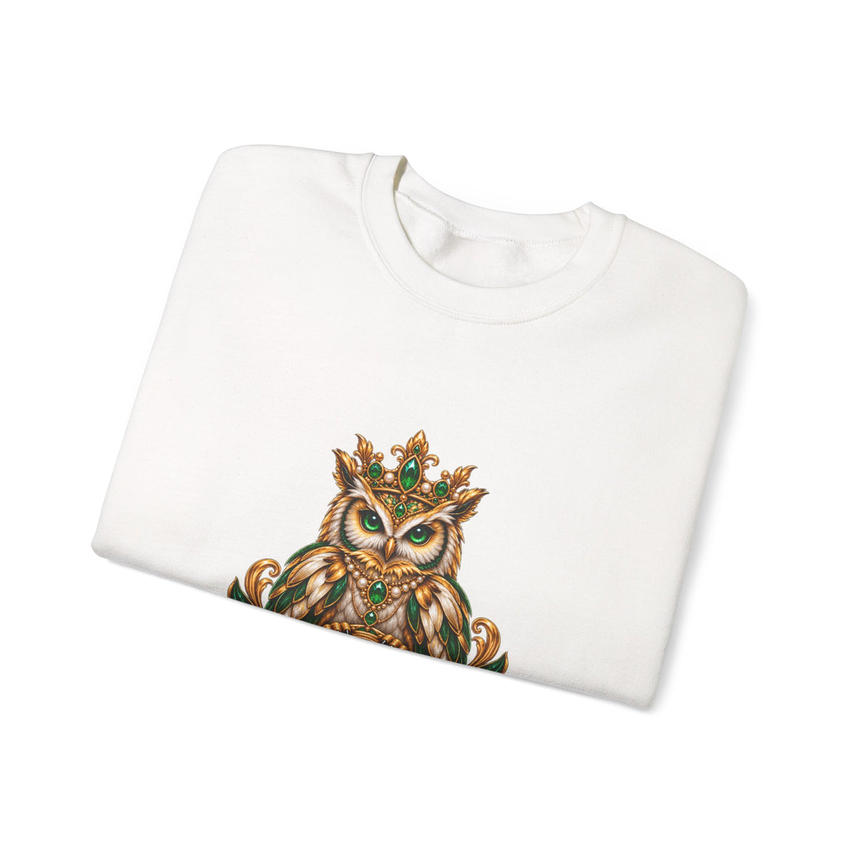 Virgo Zodiac Crewneck Sweatshirt — Owl Virgo Astrology Sweatshirt