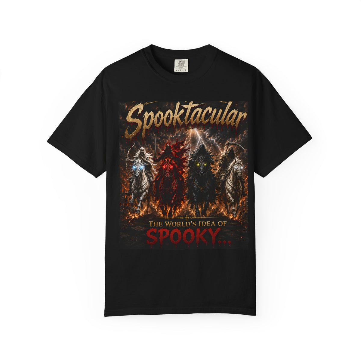 T-Shirt — "Spooktacular" & "The Victorious Lamb" Graphic Tee