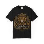 Kingdom Living T-Shirt — Regal Lion Christian Faith Tee