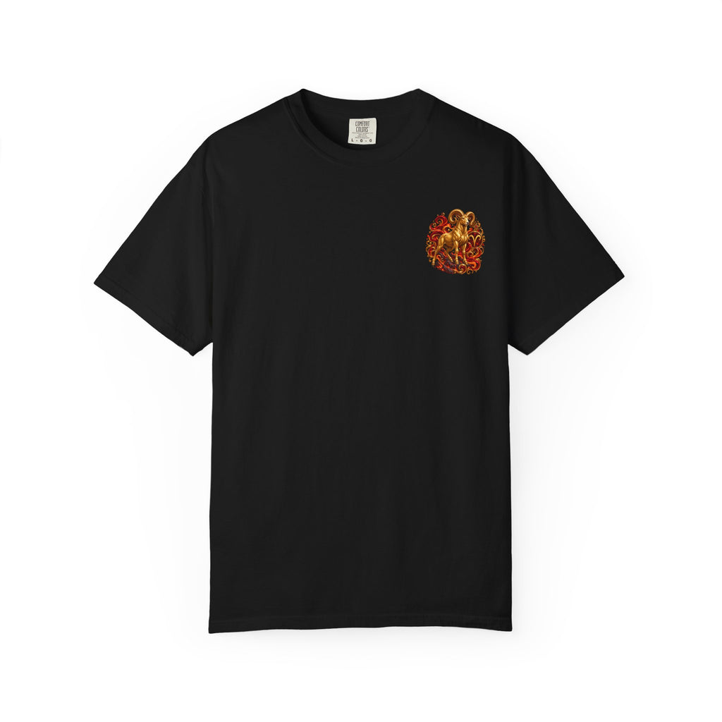 Aries Zodiac T-Shirt — Fiery Ram Astrology Tee