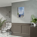 Motivational Rolled Poster - "Every challenge is shaping you into someone stronger" Inspirational Wall Art