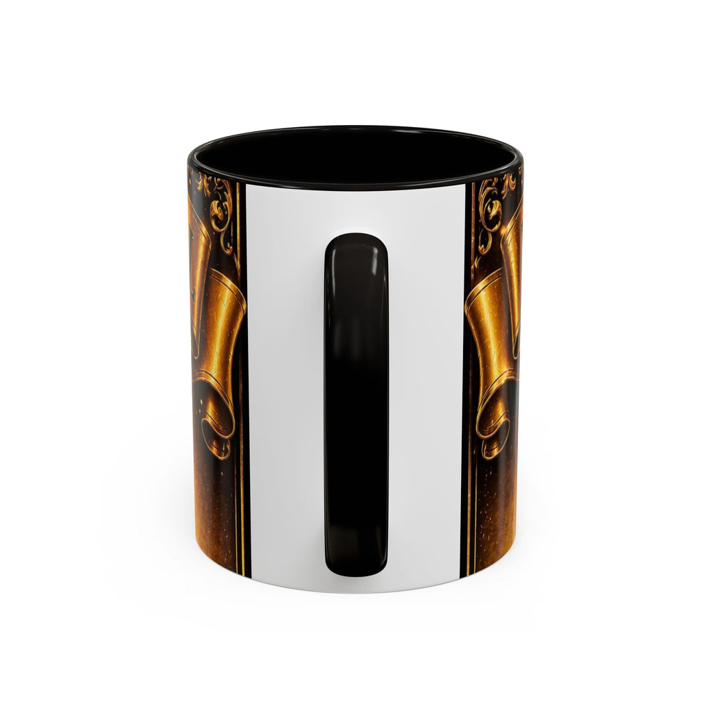 Peace Be Still Christian Coffee Mug — Communion Bread & Chalice Design