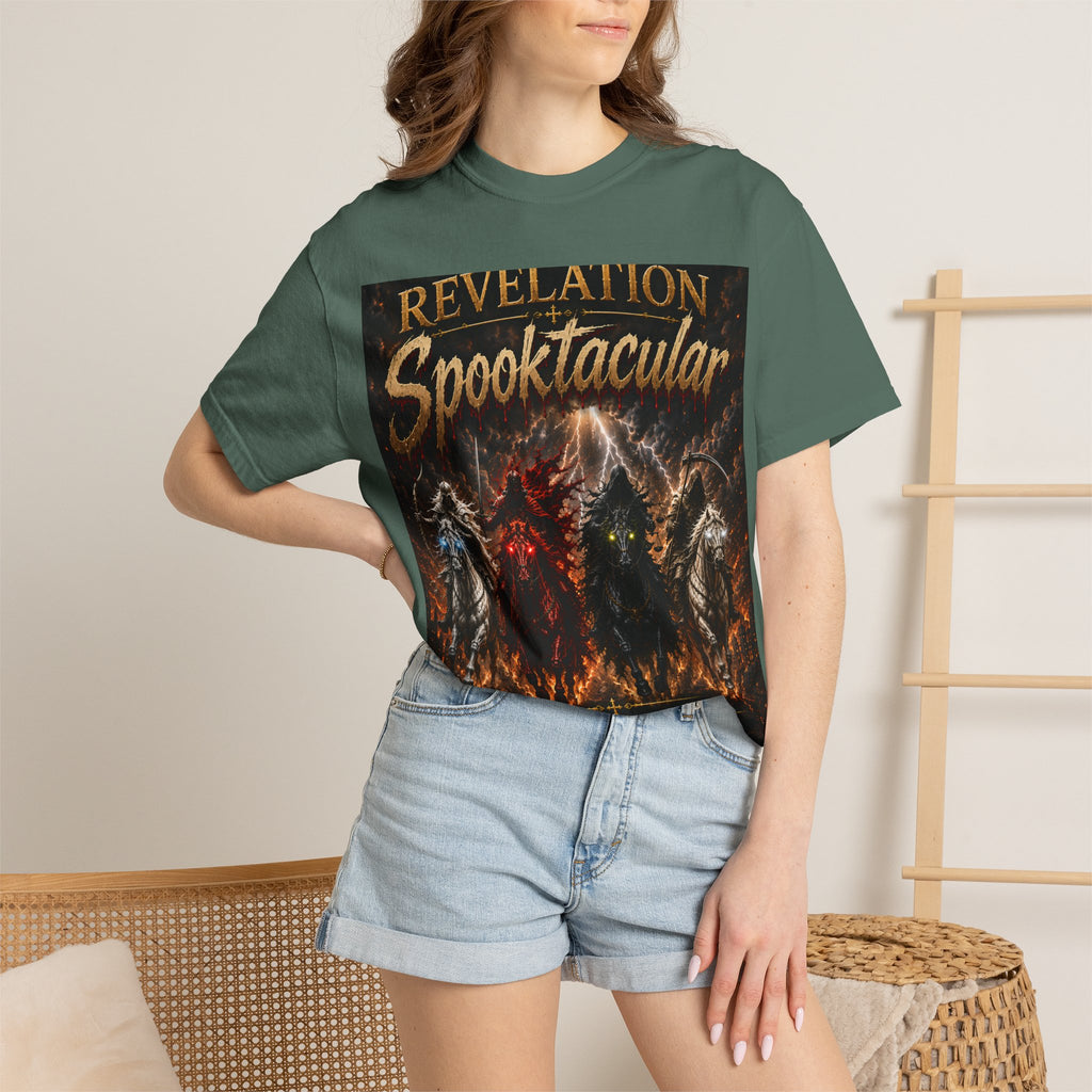 Revelation Spooktacular T-Shirt — Four Horsemen Graphic Tee (Revelation 6)