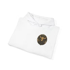 Taurus Hoodie - Zodiac Bull Graphic Pullover with Astrological Sleeve Panels