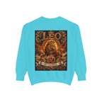 Leo Zodiac Lion Sweatshirt — Regal Astrology Graphic Crewneck