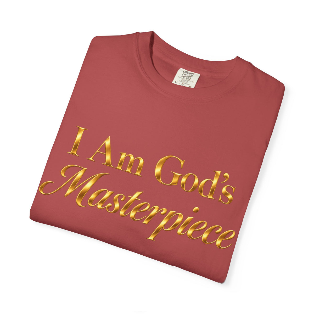 I Am God’s Masterpiece T-Shirt — Faith-Based Christian Tee (Psalm 139:14)
