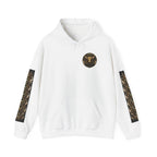 Taurus Hoodie - Zodiac Bull Graphic Pullover with Astrological Sleeve Panels