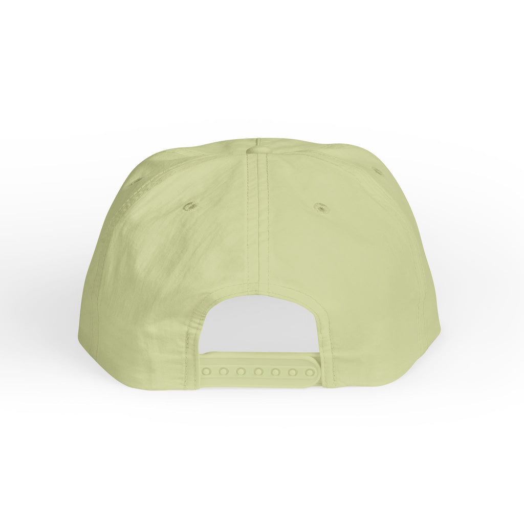 Surf Cap - Minimal Gold Wave Embroidered Patch Hat