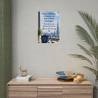 Motivational Rolled Poster - "Every challenge is shaping you into someone stronger" Inspirational Wall Art