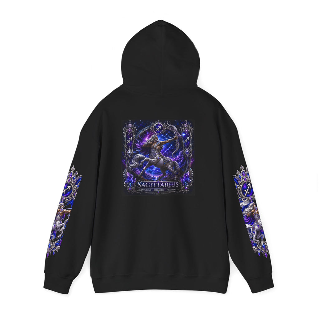 Sagittarius Constellation Hoodie — Zodiac Archer Graphic Hoodie