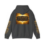 The Kings of the Earth Hoodie – Gold Radiant Crown Sweatshirt (2/6 Sleeve Design)