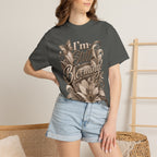 I’m Still Blooming / He’s Pruning Me Floral T‑Shirt — Inspirational Scripture Garden Tee