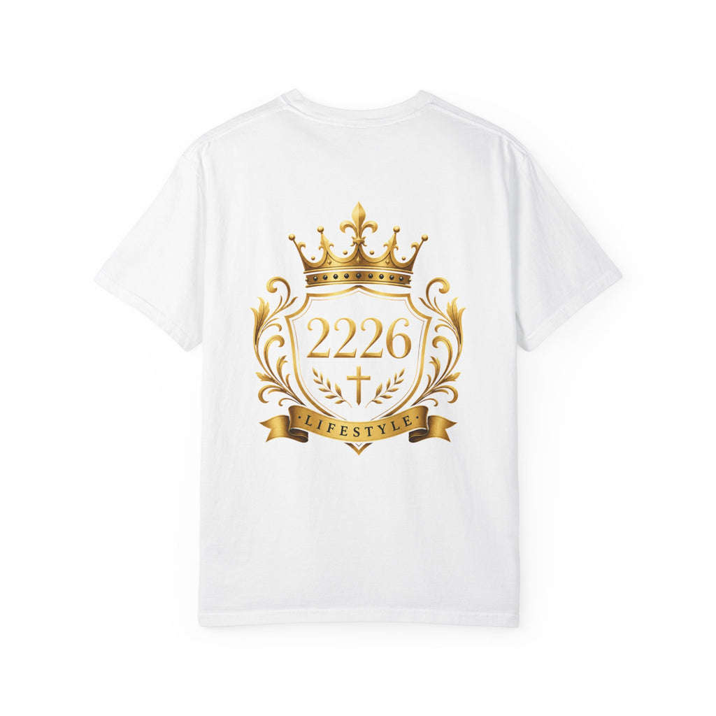 Royal Crest 2226 T-Shirt — Gold Crown Emblem Tee