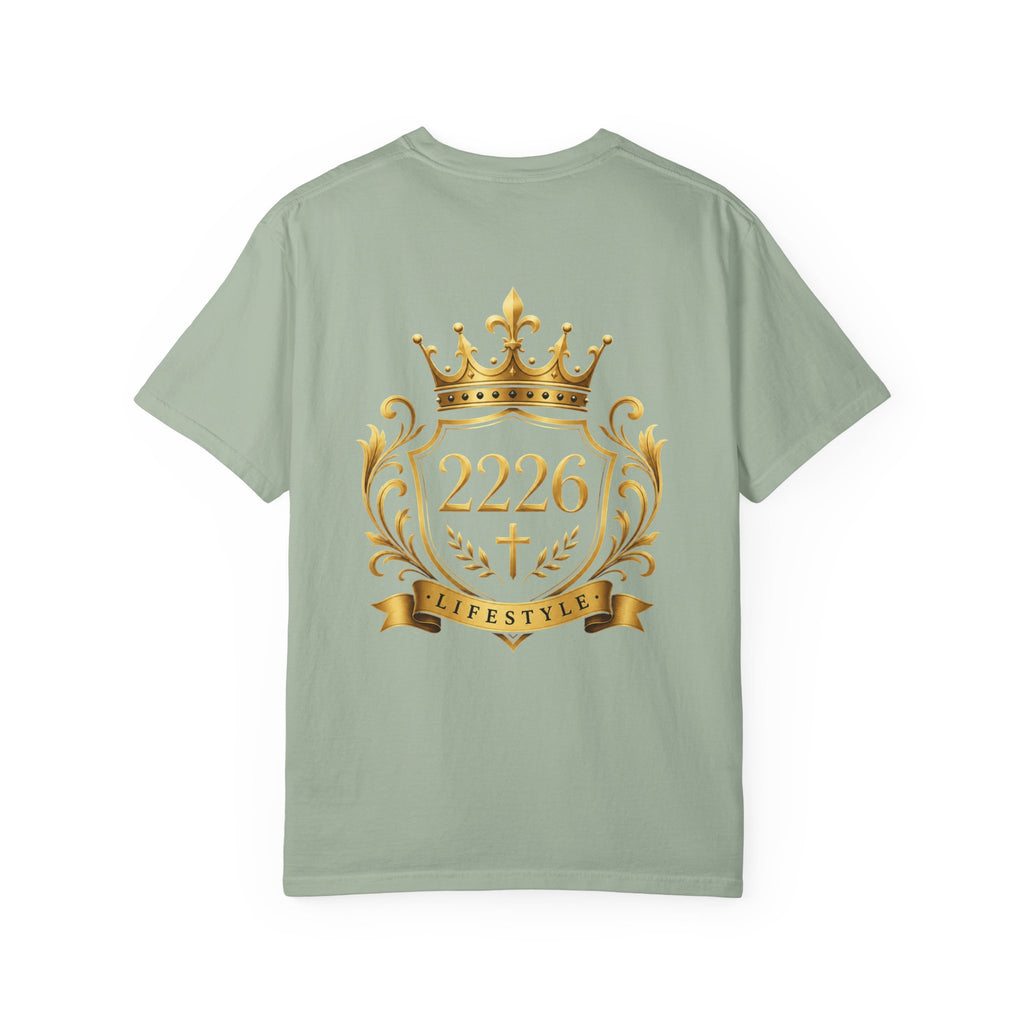 Royal Crest 2226 T-Shirt — Gold Crown Emblem Tee