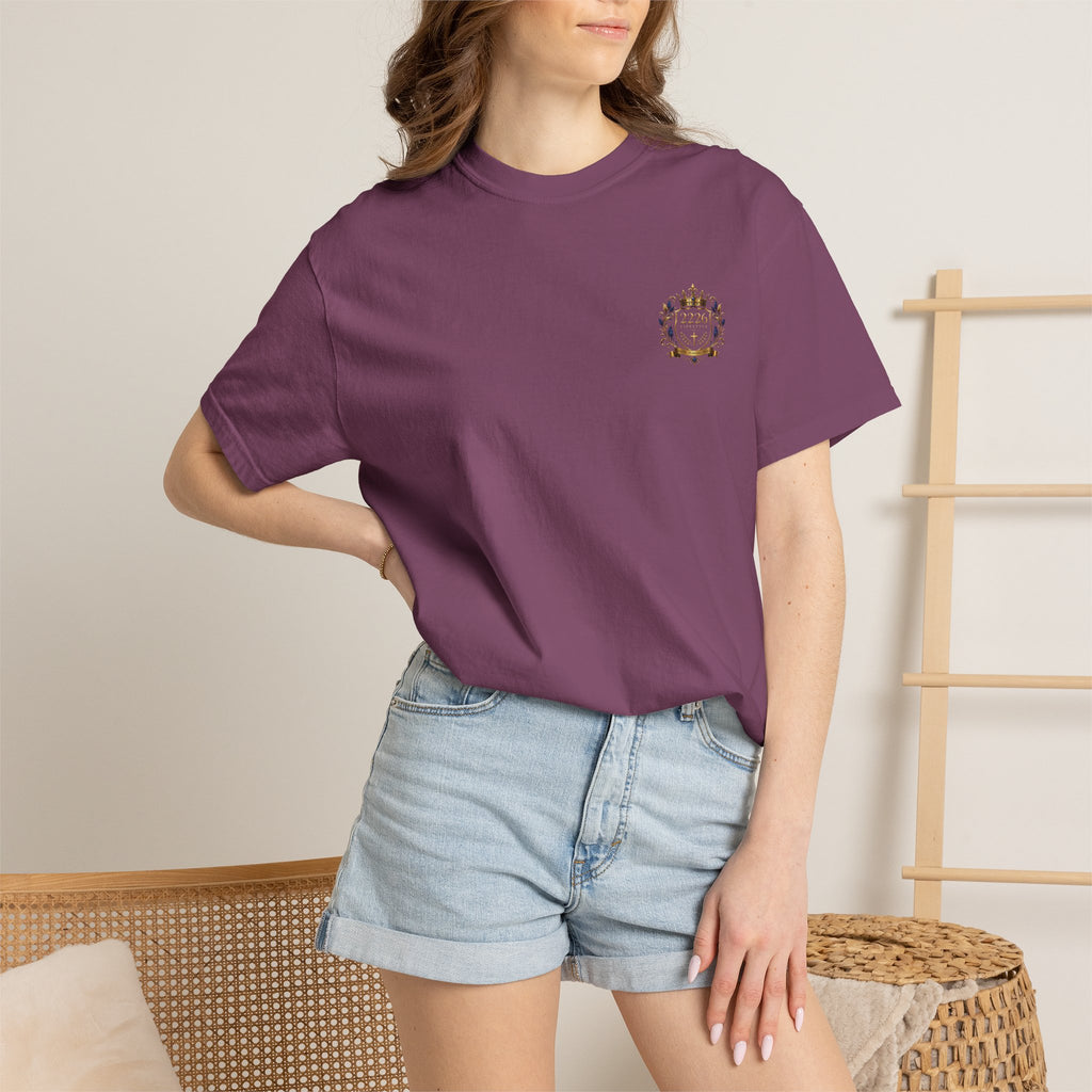 2226 Lifestyle Crest T-Shirt — Royal Crown Faith Emblem