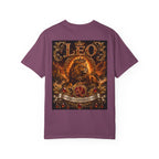 Leo Zodiac Lion T-Shirt — Regal Crowned Lion Astrology Tee