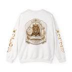 Lion & Cross Crewneck Sweatshirt — 2226 Psalm Christian Faith Pullover