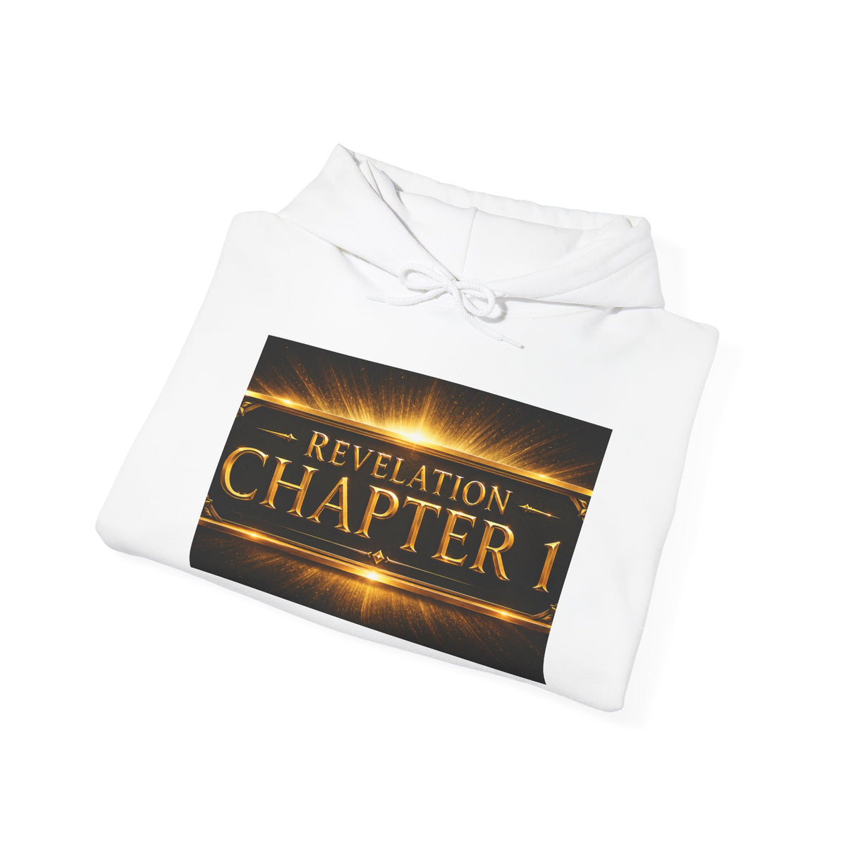 Hoodie — Revelation Chapter 1 Pullover (Biblical Angel Artwork)