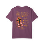 Christian Cross Floral T-Shirt — “You Don’t See This Everyday” Inspirational Tee