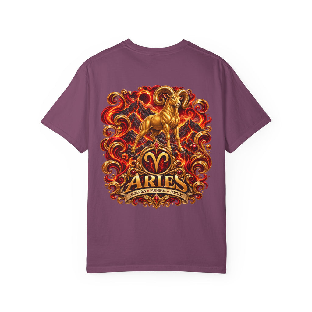 Aries Zodiac T-Shirt — Fiery Ram Astrology Tee