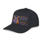Gemini Zodiac Baseball Cap — Astrology Twins Embroidered Mid Profile Hat