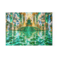 Glass Cutting Board — Emerald Palace Kitchen Board