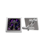Libra Scales Gold Cufflinks — Zodiac Astrology Accessory