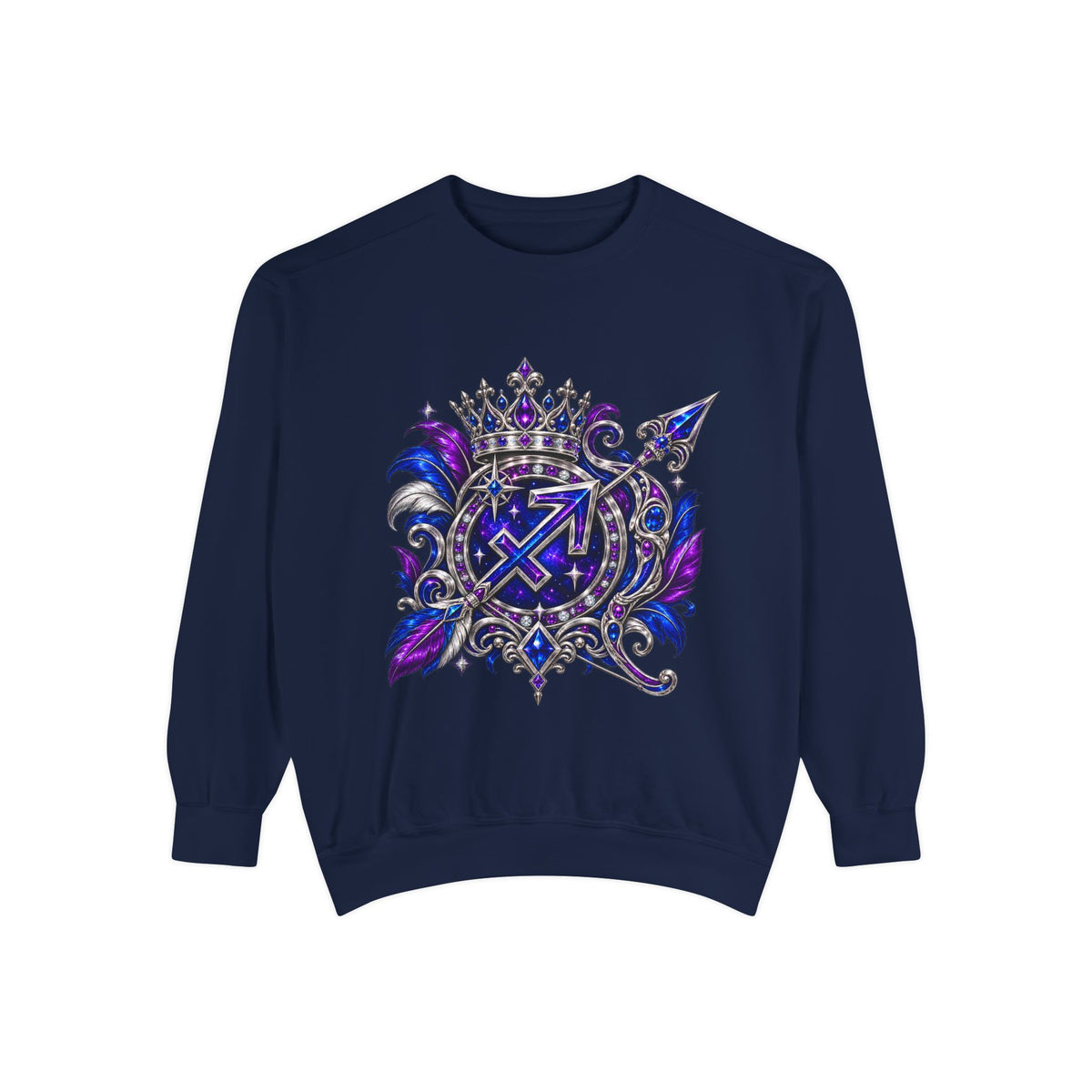 Sagittarius Zodiac Sweatshirt — Celestial Archer Graphic Pullover