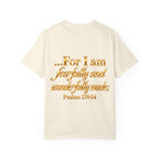 I Am God's Masterpiece T-Shirt — Psalms 139:14 Inspirational Christian Tee
