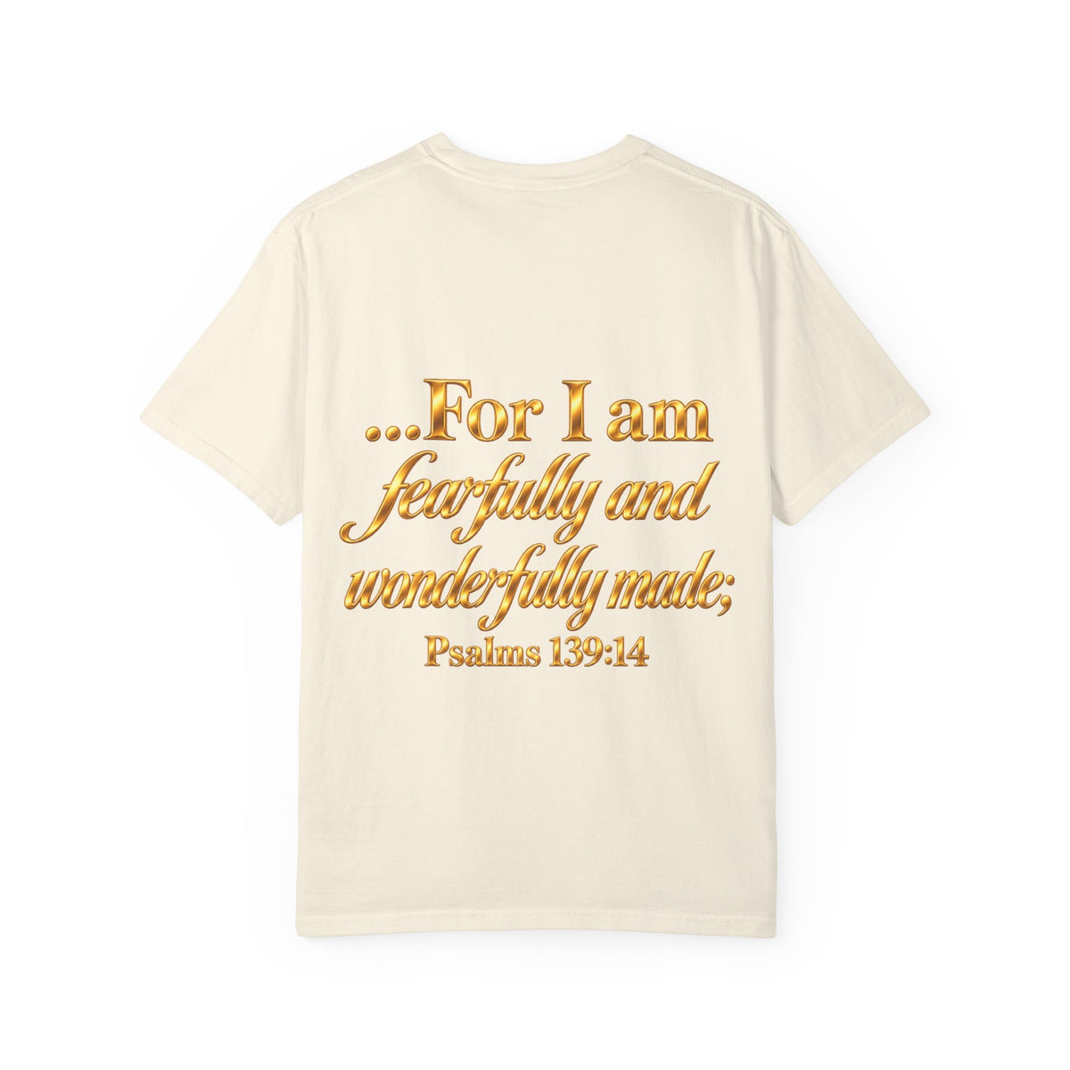I Am God's Masterpiece T-Shirt — Psalms 139:14 Inspirational Christian Tee