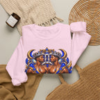Gemini Zodiac Crewneck Sweatshirt — Twin Gods Astrology Graphic