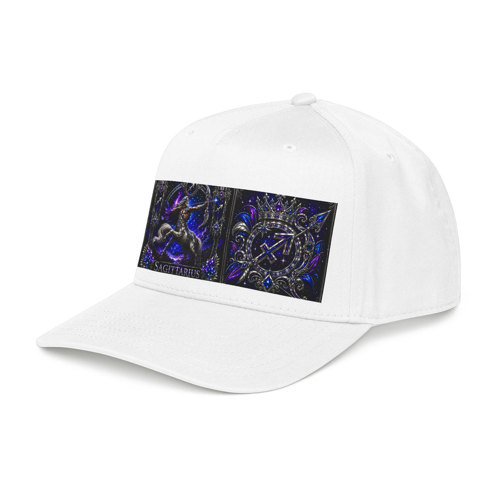Sagittarius Zodiac Baseball Cap — Astrological Archer Mid Profile Hat