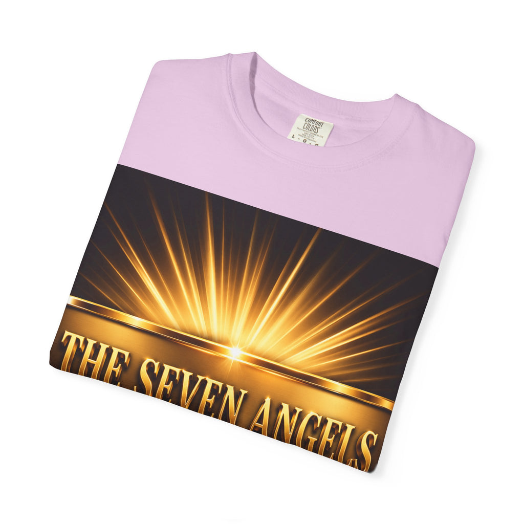 Seven Angels Graphic T-Shirt — "The Seven Angels" Religious Illustration Tee