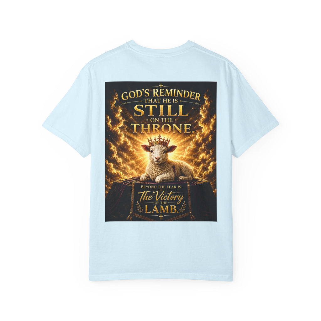 Christian Inspirational T-Shirt — "Speak Life" & "Still on the Throne" Faith Graphic Tee