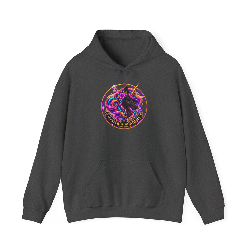 Unicorn Hoodie – Cosmic Rainbow Black Unicorn Pullover