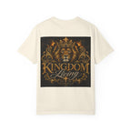 Kingdom Living Lion T-Shirt — Crowned Lion Faith Design (Matthew 6:33)